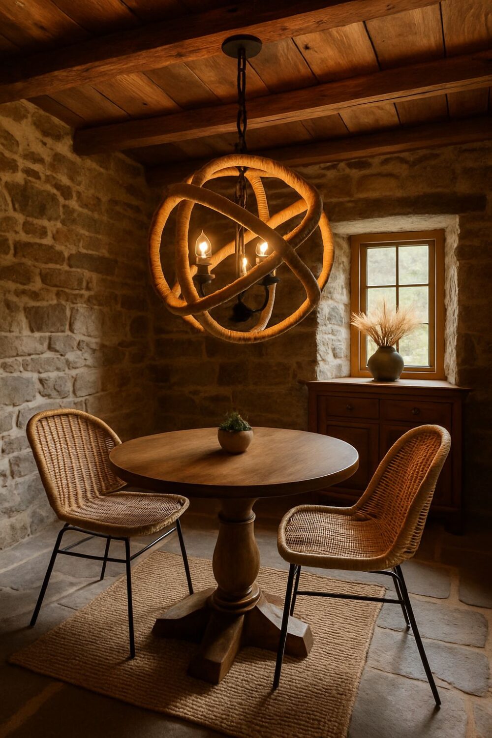 ⁦ثريات كلاسيكية قش⁩ - الصورة ⁦4⁩